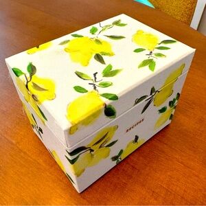 Kate Spade Lemon Recipe Box
